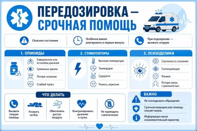 Помощь при передозировке в Архангельске