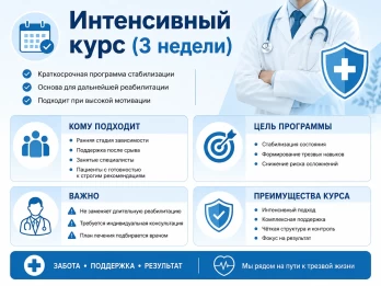 Реабилитация за 21 день в Архангельске